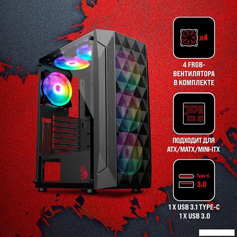 Корпус A4Tech Bloody BD-CC107F (черный)