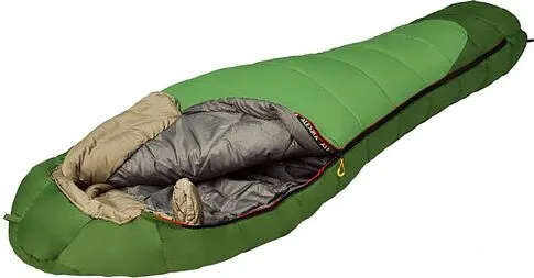 Спальный мешок AlexikA Mountain Wide (левая молния, зеленый)