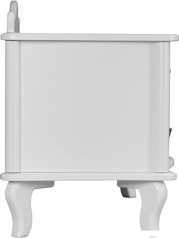 Тумба Мебелик Джульетта широкая 2 ящика (молочный дуб)