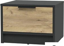 Комоды, тумбы Интерлиния Концепт КТ-ТК1-35 (дуб золотой/антрацит)