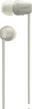 Наушники Sony WI-C100 (бежевый)