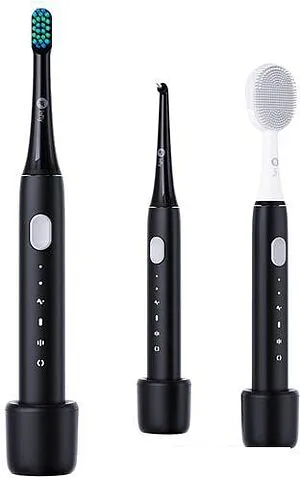 Электрическая зубная щетка Infly Sonic Electric Toothbrush P20C (3 насадки, черный)