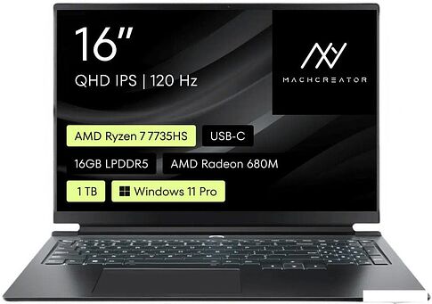 Ноутбук Machcreator Vision L16 SE White JJ00G800HRU