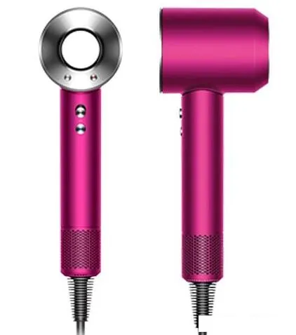 Фен Dyson HD08 Supersonic (фуксия/серебристый)