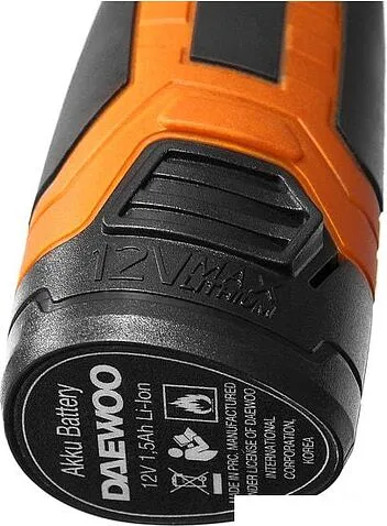 Дрель-шуруповерт Daewoo Power DAA 1220Li (с 2-мя АКБ)