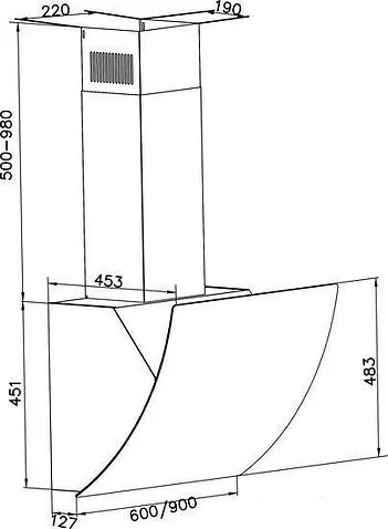 Кухонная вытяжка ZorG Technology Universo 1200 60 S (белый)