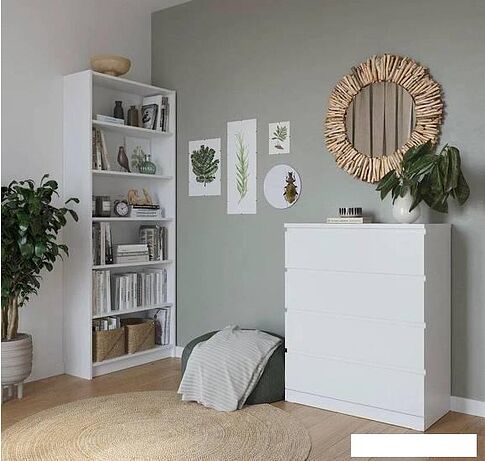 Комод Mio Tesoro Варма 4 (пигмент, белый)