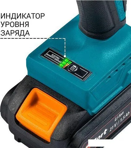 Дрель-шуруповерт Bort BAB-21-BLK 93413526 (с 2-мя АКБ, кейс)