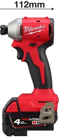 Винтоверт Milwaukee M18 M18BLIDRC-402C 4933492840 (с 2-мя АКБ, кейс)