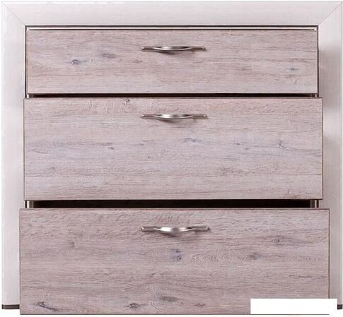 Комод Anrex Olivia 3S (вудлайн кремовый/дуб анкона)