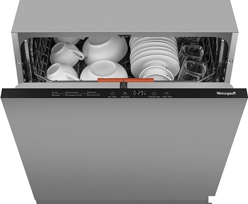 Встраиваемая посудомоечная машина Weissgauff BDW 6026 Inverter Infolight