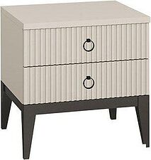 Тумба Ангстрем Хилтон спальня ХТ-302.03 (Д) исп.3 (Д2, кашемир серый)