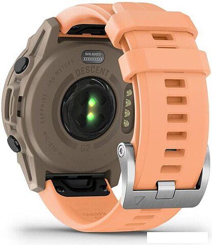 Умные часы Garmin Descent G2 (коричневый/розовый)
