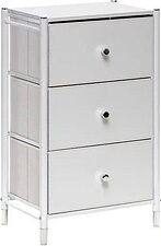 Комод Импэкс Нирита/Хайди 3 ящика (белый)