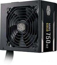 Блок питания Cooler Master MWE Gold 750 - V2 MPE-7501-ACAAG-EU Блок питания Cooler Master MWE Gold 750 - V2 MPE-7501-ACAAG-EU