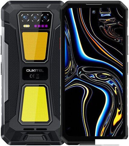 Телефон Oukitel WP58 Pro 8GB/512GB (черный)