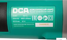 Угловая шлифмашина DCA ASM230SH (soft start)