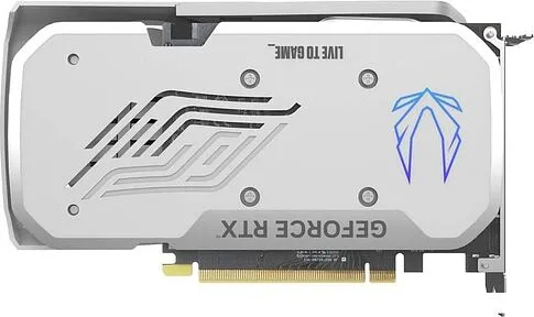 Видеокарта ZOTAC GeForce RTX 4060 8GB Twin Edge OC White Edition ZT-D40600Q-10M