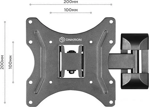Кронштейн Onkron NP24 (черный)