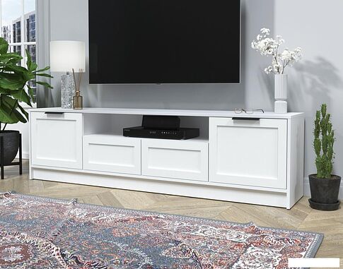Тумба Интерлиния ТВ Концепт Тренд КТ-ТВ4-50 (белый платинум/белый)