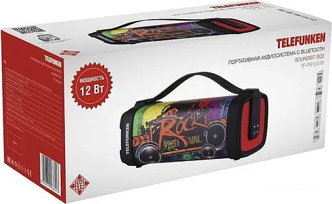 Беспроводная колонка TELEFUNKEN TF-PS1241B Rock Festival