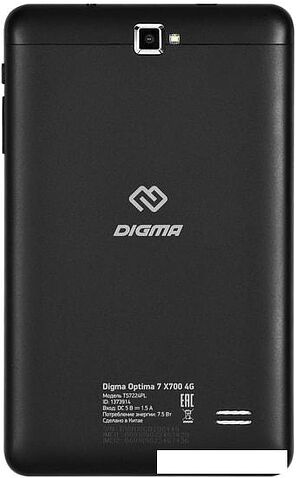 Планшет Digma Optima 7 X700 TS7224PL 4G (черный)