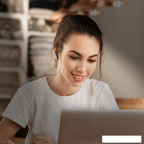 Наушники QCY T13X (фиолетовый)