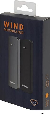 Внешний накопитель Hikvision HS-ESSD-WIND-1T 1TB (серый)