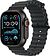 Умные часы Apple Watch Ultra 2 LTE 49 мм (титановый корпус, черный/черный, ремешок из эластомера)