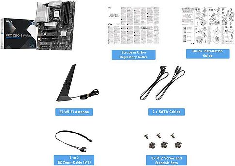 Материнская плата MSI Pro Z890-S WiFi6E