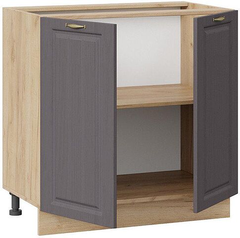 Шкаф напольный Трия Лина 1Н8 (дуб крафт золотой/графит)