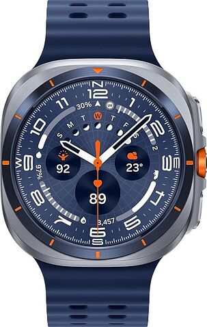 Умные часы Samsung Galaxy Watch Ultra 2025 47 мм LTE (синий титан)