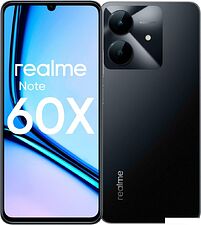 Телефон Realme Note 60x RMX3938 4GB/128GB (черный)
