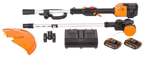 Триммер Worx WG185E (с 2-мя АКБ)