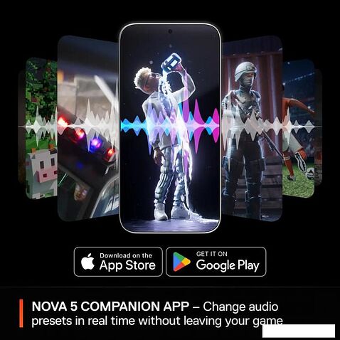 Наушники SteelSeries Arctis Nova 5P Wireless (белый)