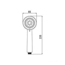 Душевая лейка Gross Aqua Optima GA2308