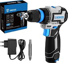 Дрель-шуруповерт Deko Loner 12V PRO 085-1121 (с 1-им АКБ)