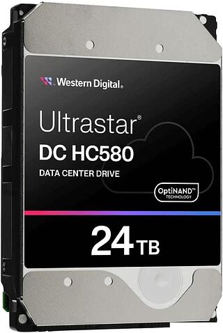 Жесткий диск WD Ultrastar DC HC580 24TB WUH722424ALE604