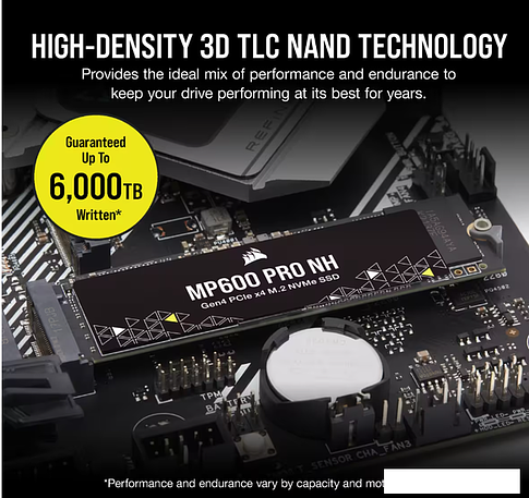SSD Corsair MP600 PRO NH 1TB CSSD-F2000GBMP600PNH