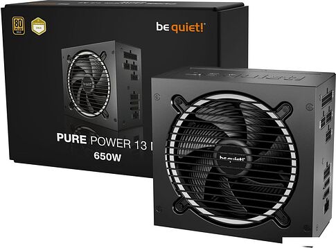 Блок питания be quiet! Pure Power 13 M 650W BP025
