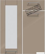 Готовая кухня Интерлиния Мила Пластик 2.8 (белый глянец/туманный глянец/опал светлый)