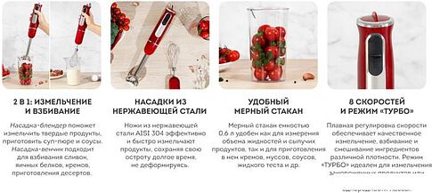 Погружной блендер Galaxy Line GL2137