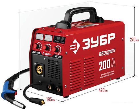 Сварочный инвертор Зубр ПС-200