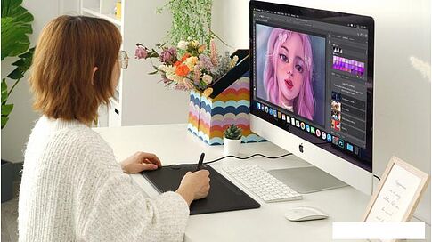 Графический планшет Parblo Intangbo M (черный)