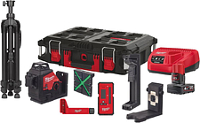 Лазерный нивелир Milwaukee M12 3PLKIT-401P 4933478960 (с 1-им АКБ, кейс)