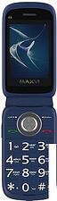 Кнопочный телефон Maxvi E6 (синий)