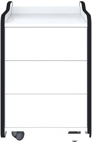 Тумба VMM Game Case 40 White Black CS-1WEBK (белый/черный)