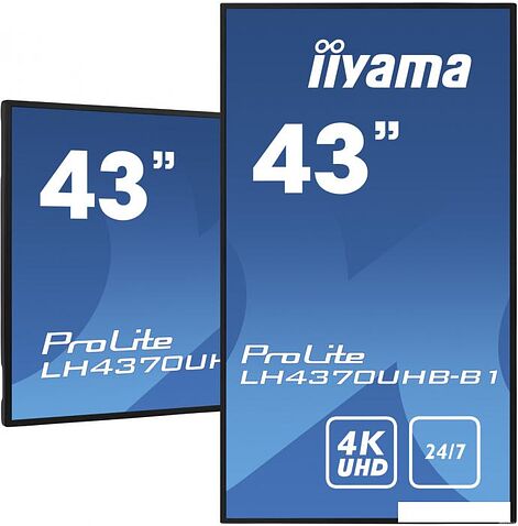 Информационная панель Iiyama ProLite LH4370UHB-B1