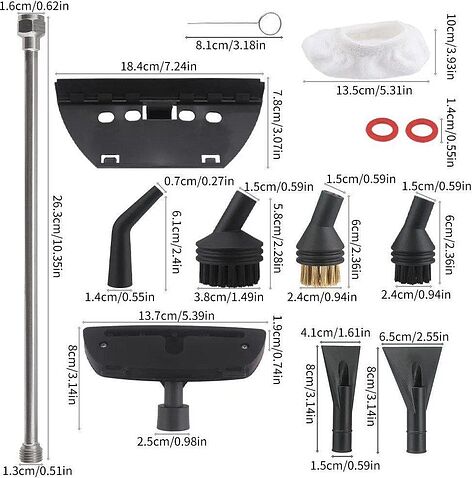 Пароочиститель Kunf TC-SC-003 W (белый)