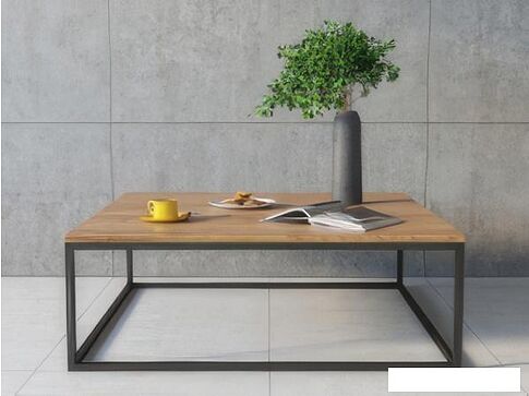 Журнальный столик LoftyHome Мальборк Квадро mb021302 (дуб)